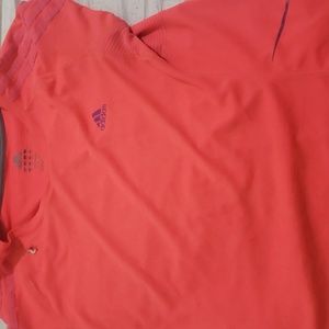Adidas pink small Tee